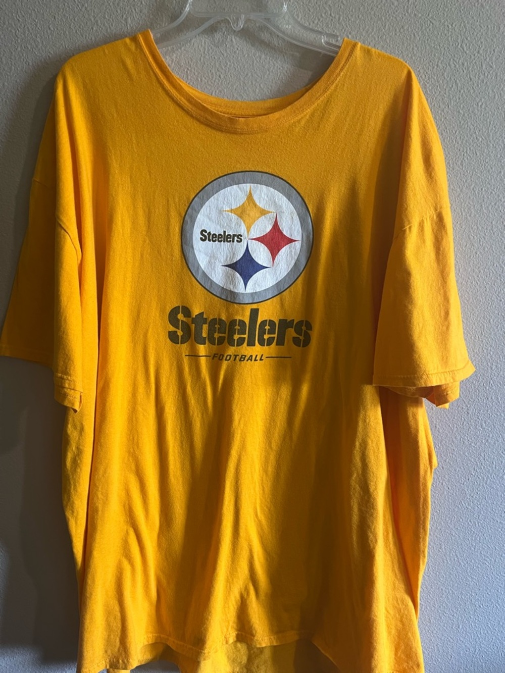 Fanatics Pittsburgh Steelers Gold Short Sleeve Tee